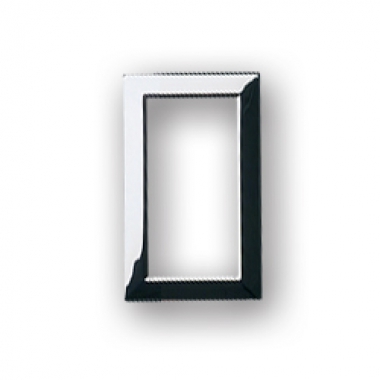 CORNICE CROMO X PLACCHE VERA44 1 MODULO - AVE 44CRV21CR product photo Photo 01 3XL