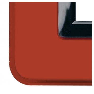 PLACCA PERSONAL44 ROSSO POMPEI 4 MODULI CON CORNICE - AVE 44P04RPL product photo Photo 02 3XL
