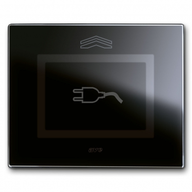PLACCA TOUCH IN VETRO NERO ASSOLUTO 3 MODULI - AVE 44PVTCS3NAL product photo Photo 01 3XL