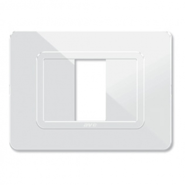 SISTEMA 44 PLACCA TECN.44 BIAN.RAL9010 1M CENT 44PY01B - AVE 44PY01B product photo Photo 02 3XL