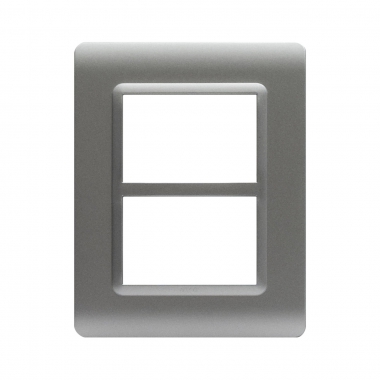 PLACCA TECN.44 ARGENTO OPACO   3+3M - AVE 44PY033AO product photo Photo 01 3XL