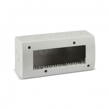 CONTENITORE RAL7035 IP40 S44 6 MODULI - AVE 44Q06 product photo Photo 01 3XL