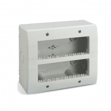 CONTENITORE RAL7035 IP40 12(6+6)M - AVE 44Q12V product photo Photo 01 3XL