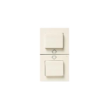 BLANC DOPPIO PULSANTE 1P 16A NA C/FRECCE 1M - AVE 45956 - AVE 45956 - AVE 45956 product photo Photo 01 3XL