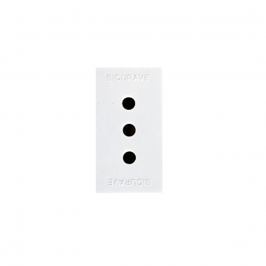 PRESA SICURAVE 2X10A+T BANQ - AVE 45B06TS product photo Photo 01 3XL