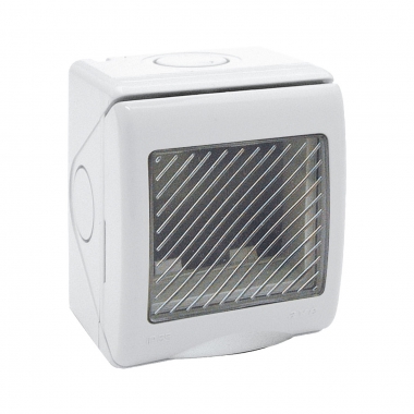 SIST.45 CONT.PARETE 2MD IP55 RAL 7035 - AVE 45ST02 - AVE 45ST02 product photo Photo 01 3XL