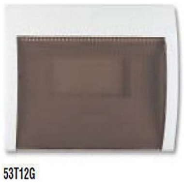 COPERCHIO CENTRALINO GRIGIO PORTELLO FUME 53T12G - AVE 53T12G product photo Photo 02 3XL