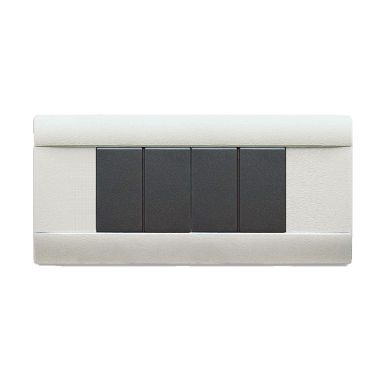 RAL45 PLACCA TECNOP.6MOD.GRIGIO RAL - AVE 45P06R product photo Photo 01 3XL