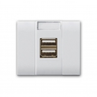 SISTEMA 44 PRESA SCHUKOBIPASSO 10/16A DOMUS 2M 441090/15TS - AVE 441090/15TS product photo