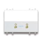 PULSANTE TOUCH CAMPANELLO 1P NA  3M - AVE 442TC88 product photo