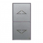 COMMUTATORE PULSANTE 2 POLI 10A CON FRECCE - AVE 443054 product photo