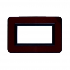 PLACCA PERSONAL44 ROSSO POMPEI 4 MODULI CON CORNICE - AVE 44P04RPL product photo