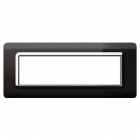 SISTEMA 44 PLACCA TECN.44 NERO CORNIC.CROMO 7M 44PY07NAL - AVE 44PY07NAL product photo