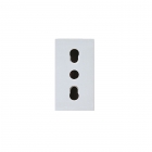 RAL PRESA BIPASSO 2X10/16A+T 1M - AVE 45506/15TS - AVE 45506/15TS product photo