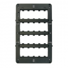 ARMATURA 20 MODULI (5+5+5+5) CON SETTO SISTEMA 45 - AVE 45760/20 product photo