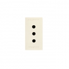 PRESA SICURAVE 2X10A+T        BLANC - AVE 45906TS product photo