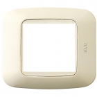 PLACCA YES45 TECNOPOLIMERO 2 MODULI BIANCO PANNA - AVE 45P22BP product photo