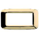 PLACCA YES TECNOP. 4MOD. OTTONE - AVE 45PY04OT product photo