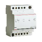 Trasformatore di sicurezza resistente al cortocircuito per servizio intermittente VNP 230V - VNS 12/24V - PN40VA - 4 moduli DIN - AVE 5349 product photo
