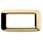 PLACCA YES TECNOP. 4MOD. OTTONE - AVE 45PY04OT product photo