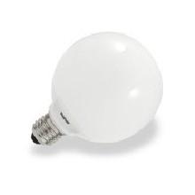 Lampada Fluorescente Sfera 9W E14 4000K - BEGHELLI 50413 product photo