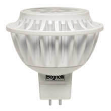 LAMPADA SPOT ECOLED ATTACCO GU5.3 8W 600LM 3K 35 GRADI - BEGHELLI 56037 product photo