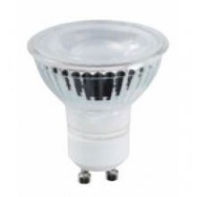 LAMPADA ECOLED SPOT GLASS GU10 6W 30 GRADI 4000K - BEGHELLI 56173 product photo
