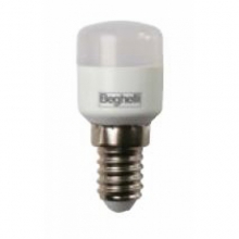 LAMPADA PICCOLA PERA T26 ECOLED OLIVA ECOLED 1.5W ATTACCO E14 3000K - BEGHELLI 56175 product photo