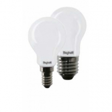LAMPADA SFERA ZAFIRO LED DIMMERABILE 4W E14 2700K - BEGHELLI 56182 product photo