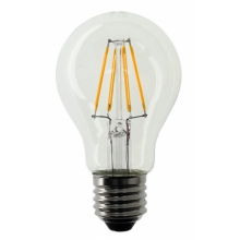 LAMPADA GOCCIA CHIARA ZAFIRO LED 5W ATTACCO E27 2700K - BEGHELLI 56400 product photo
