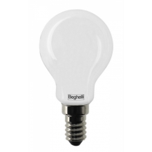 LAMPADA SFERA OPALE ZAFIRO LED 4W E14 2700K - BEGHELLI 56434 product photo