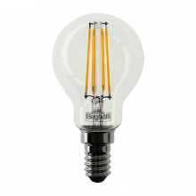 LAMPADA ZAFIRO SFERA LED 800LM 6WE14 4K - BEGHELLI 56456 product photo