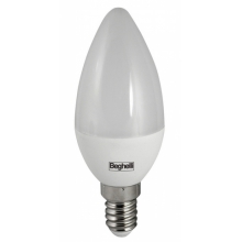 LAMPADA OLIVA LED 3,5W ATTACCO E14 4000 KELVIN 250 LUMEN - BEGHELLI 56967 product photo