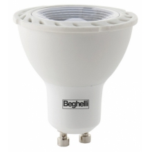 LAMPADA LED GU10 4W 3000 KELVIN 280 LUMEN - BEGHELLI 56968 product photo