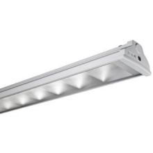 Plafoniera Acciaio LED 2x36 4000K - BEGHELLI A236LED product photo