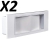 LAMPADA LED EMERGENZA 11W  8 ORE INCASSO IP40 SE - BEGHELLI 1499 product photo Photo 05 2XS
