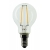 LAMPADA SFERA CHIARA ZAFIRO LED 2W ATTACCO E14 2.7K - BEGHELLI 56421 product photo Photo 01 2XS