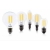 LAMPADA ZAFIRO SFERA LED 800LM 6W ATTACCO E14 2.7K - BEGHELLI 56455 product photo Photo 02 2XS