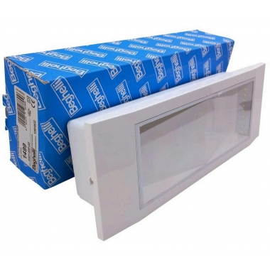 LAMPADA LED EMERGENZA 11W  8 ORE INCASSO IP40 SE - BEGHELLI 1499 product photo Photo 02 3XL