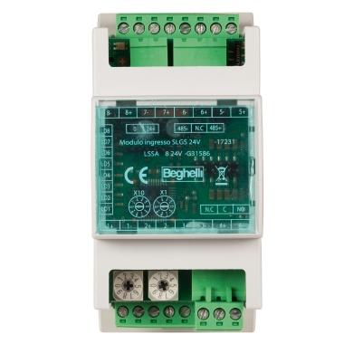 MODULO INGRESSO SLGS 230V DIN - BEGHELLI 17230 - BEGHELLI 17230 product photo Photo 01 3XL