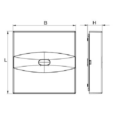 Lampada emergenza Lunga LARGA LUCE LED DWCL AT 24W SE 1N - BEGHELLI 19321 product photo Photo 02 3XL