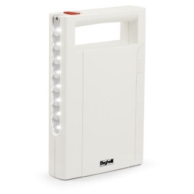 BEGHELLI 3310 LAMPADA PORTATILE LED AUTONOMIA 6/12H BIANCO - BEGHELLI 3310 product photo Photo 01 3XL