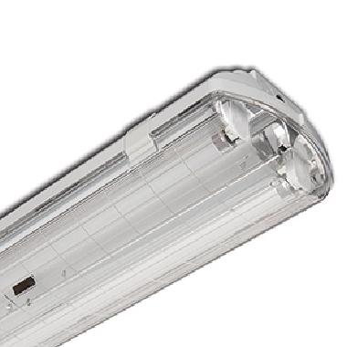 plafoniera stagna in lamiera di acciaio BS100 RE 1x58 - BEGHELLI 3620PR product photo Photo 01 3XL