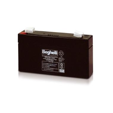 Batteria di Ricambio al Piombo 6V 1,2Ah - BEGHELLI 3914 product photo Photo 01 3XL