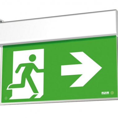 PLAFONIERA EMERGENZA UP LED EXIT DF20M SA 1/2/3H - BEGHELLI 4320 product photo Photo 01 3XL