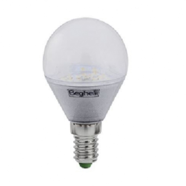 ECO SFERA LED 6W 230VE14 4000K - BEGHELLI 56071 product photo Photo 01 3XL