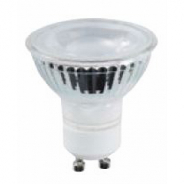 LAMPADA ECOLED SPOT GLASS GU10 6W 30 GRADI 4000K - BEGHELLI 56173 product photo Photo 01 3XL
