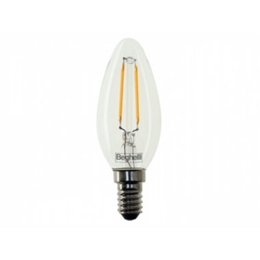 LAMPADA ZAFIRO LED OLIVA E14 6W 2700K 800LM - BEGHELLI 56418 product photo Photo 01 3XL