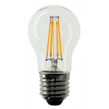 LAMPADA SFERA CHIARA ZAFIRO LED 4W ATTACCO E27 2.7K - BEGHELLI 56423 product photo Photo 01 3XL