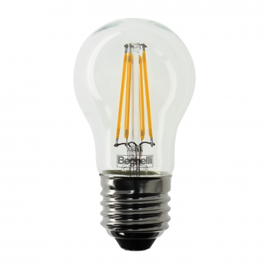 LAMPADA ZAFIRO SFERA LED 800LM 6W ATTACCO E27 2.7K - BEGHELLI 56457 product photo Photo 01 3XL